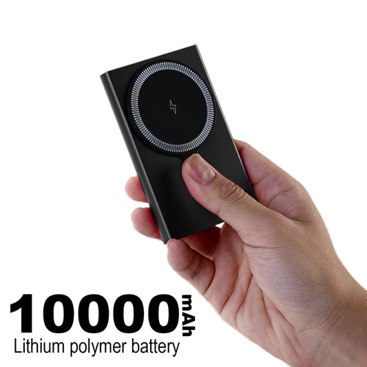 Amytel 10,000 mah 22.5 watt Fast Charging Magsafe Power bank with Fine Aluminum Body (6 Month Warranty)