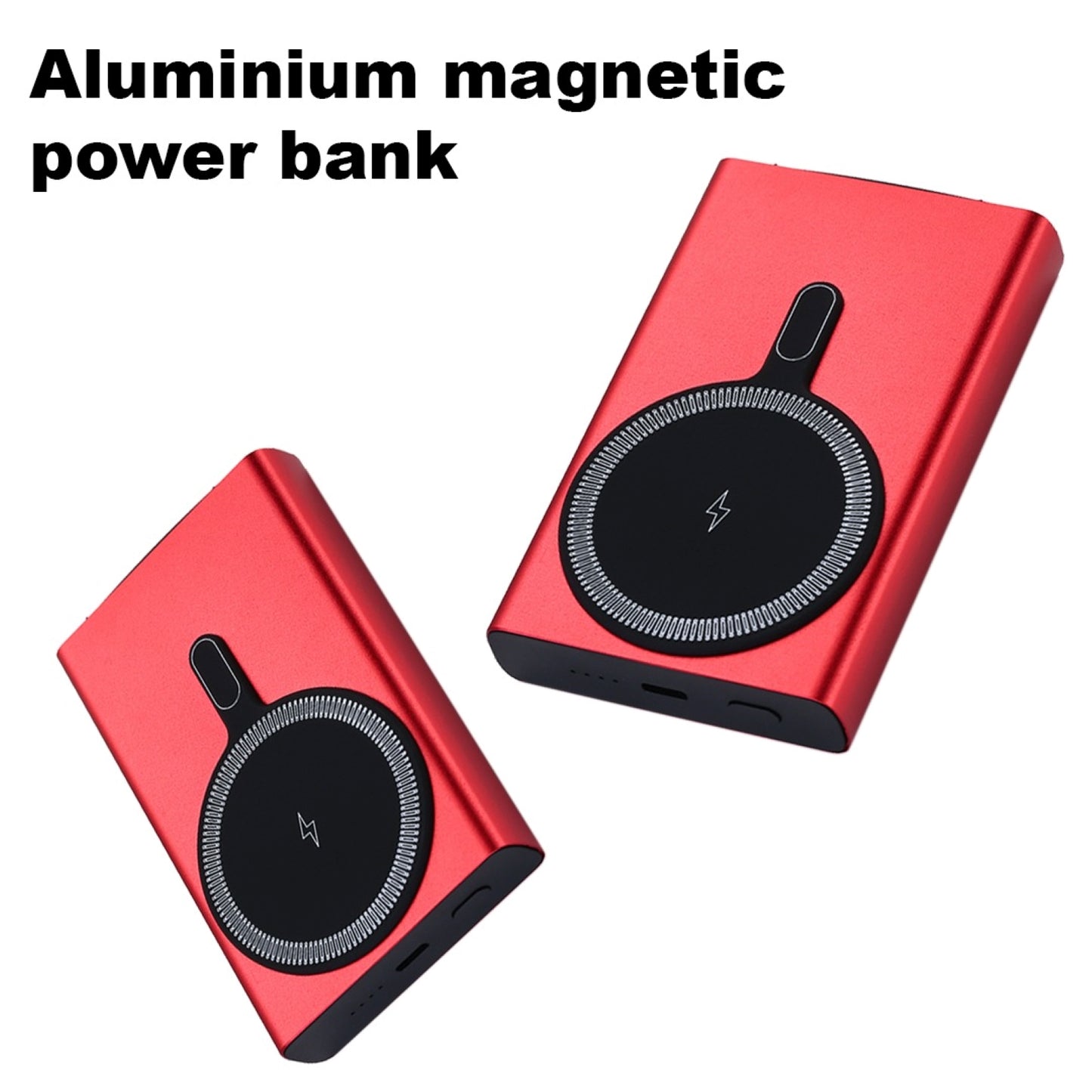 Amytel 10,000 mah 22.5 watt Fast Charging Magsafe Power bank with Fine Aluminum Body (6 Month Warranty)