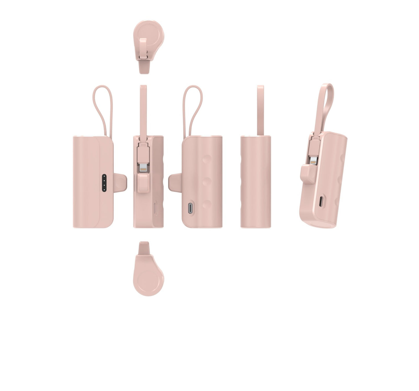 Amytel 15watt Fast Charging Key Chain Power Bank with 5000mah For Iphone series ( 6 Month Warranty)