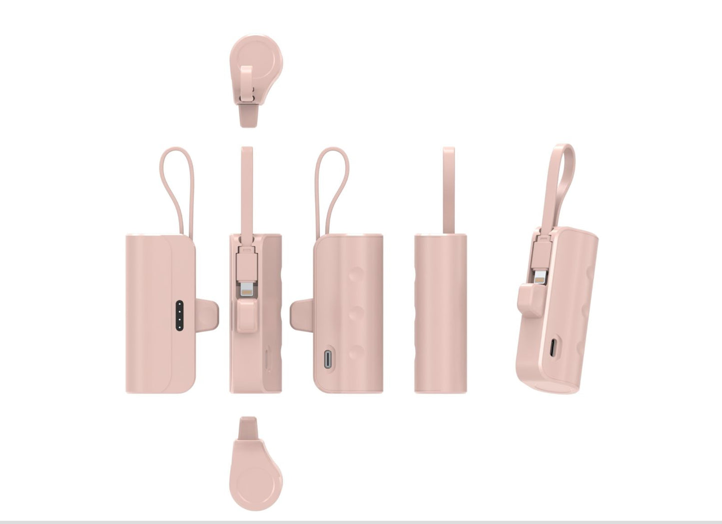 Amytel 15watt Fast Charging Key Chain Power Bank with 5000mah For Iphone series ( 6 Month Warranty)