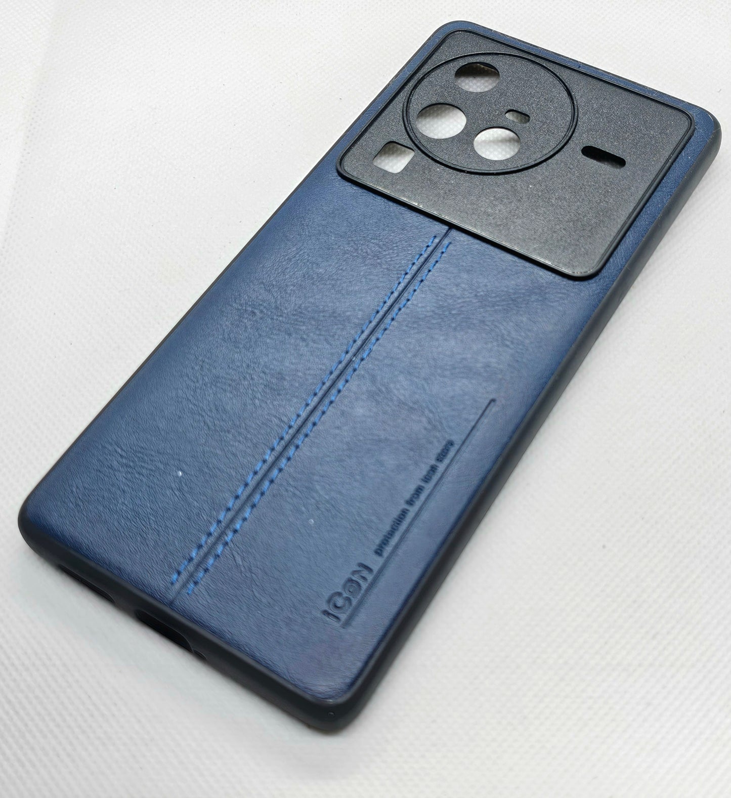 Vivo X80 Pro Luxurious Leather Mobile Back Cover