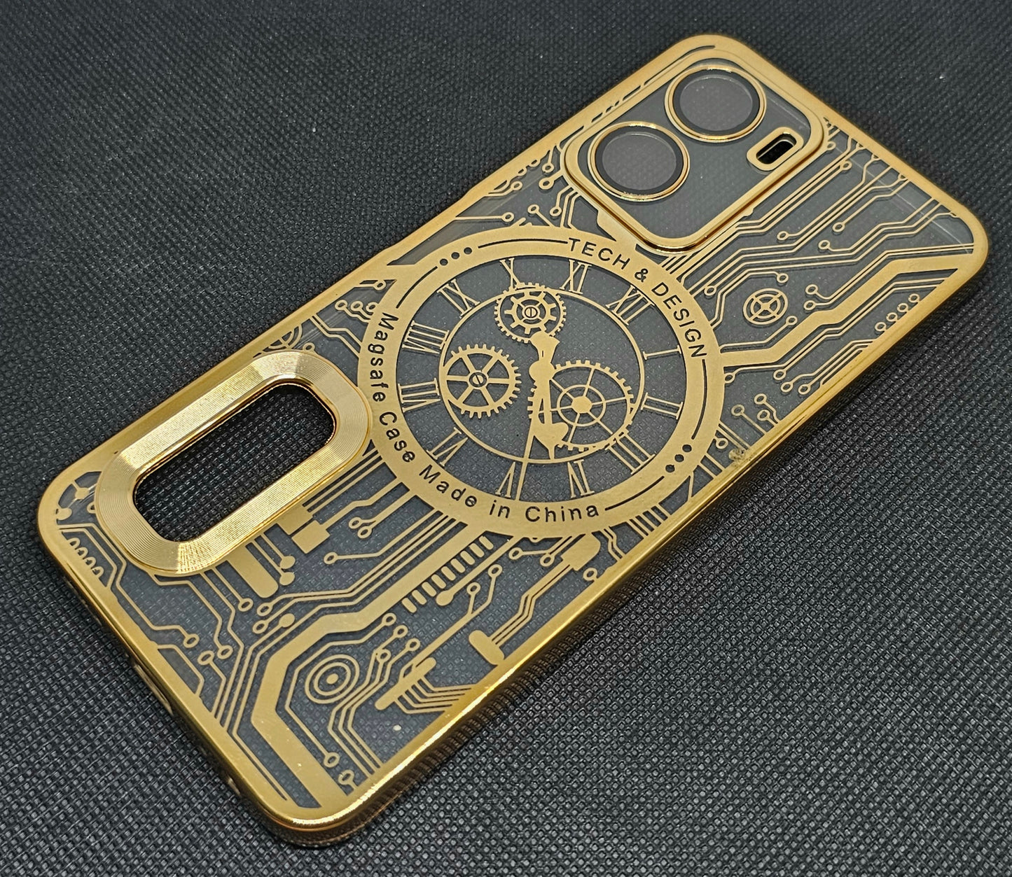 Vivo Y16 / Y56 Mobile CD Watch Machine Design Back Cover
