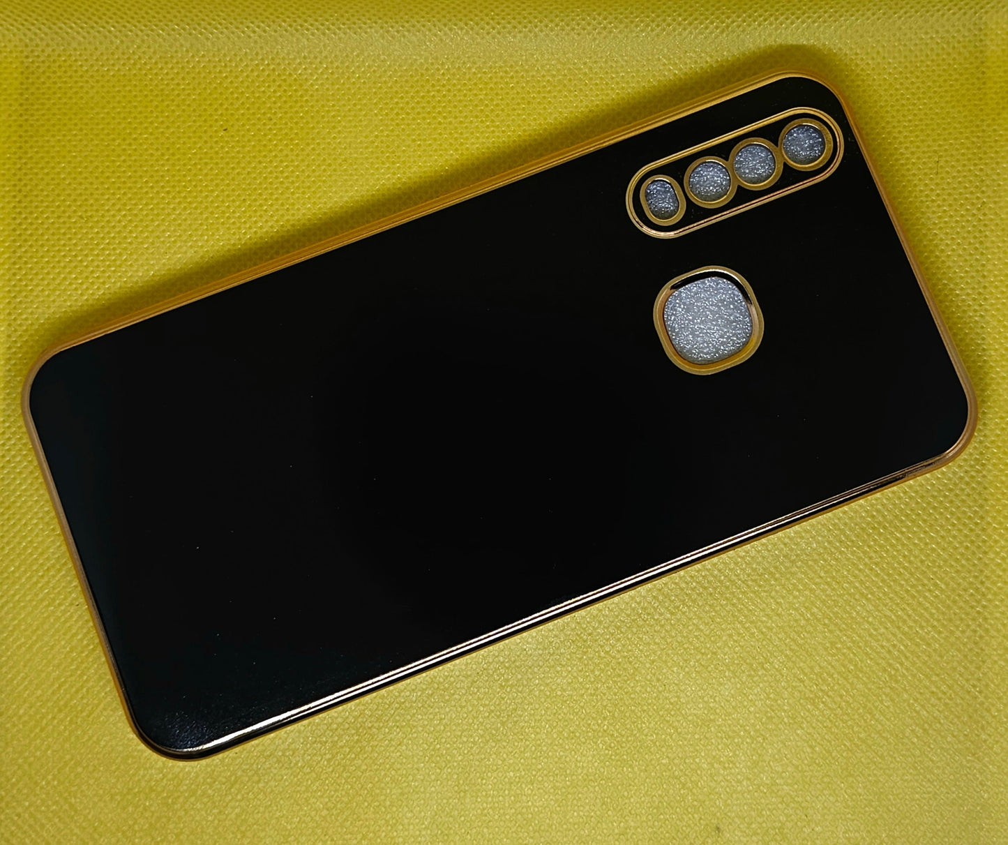 Vivo Y17 6D Chrome Back Cover soft