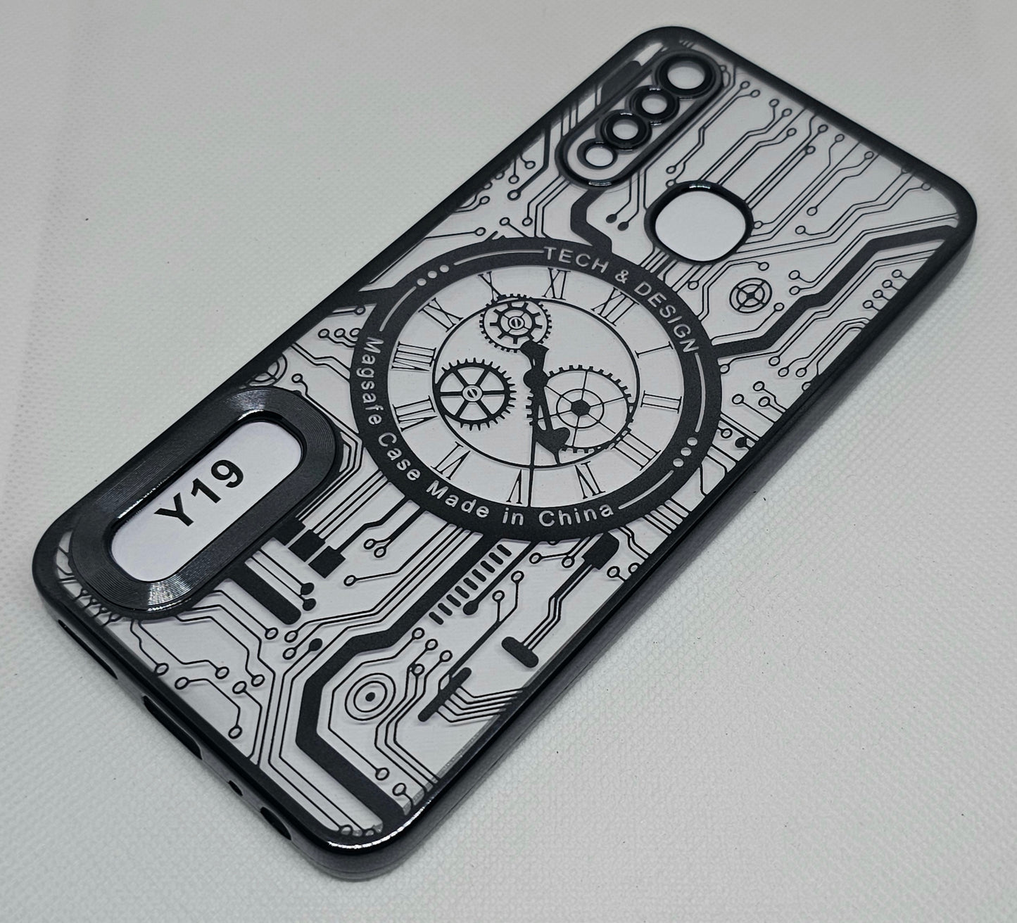 Vivo Y19 Mobile CD Watch Machine Design Back Cover