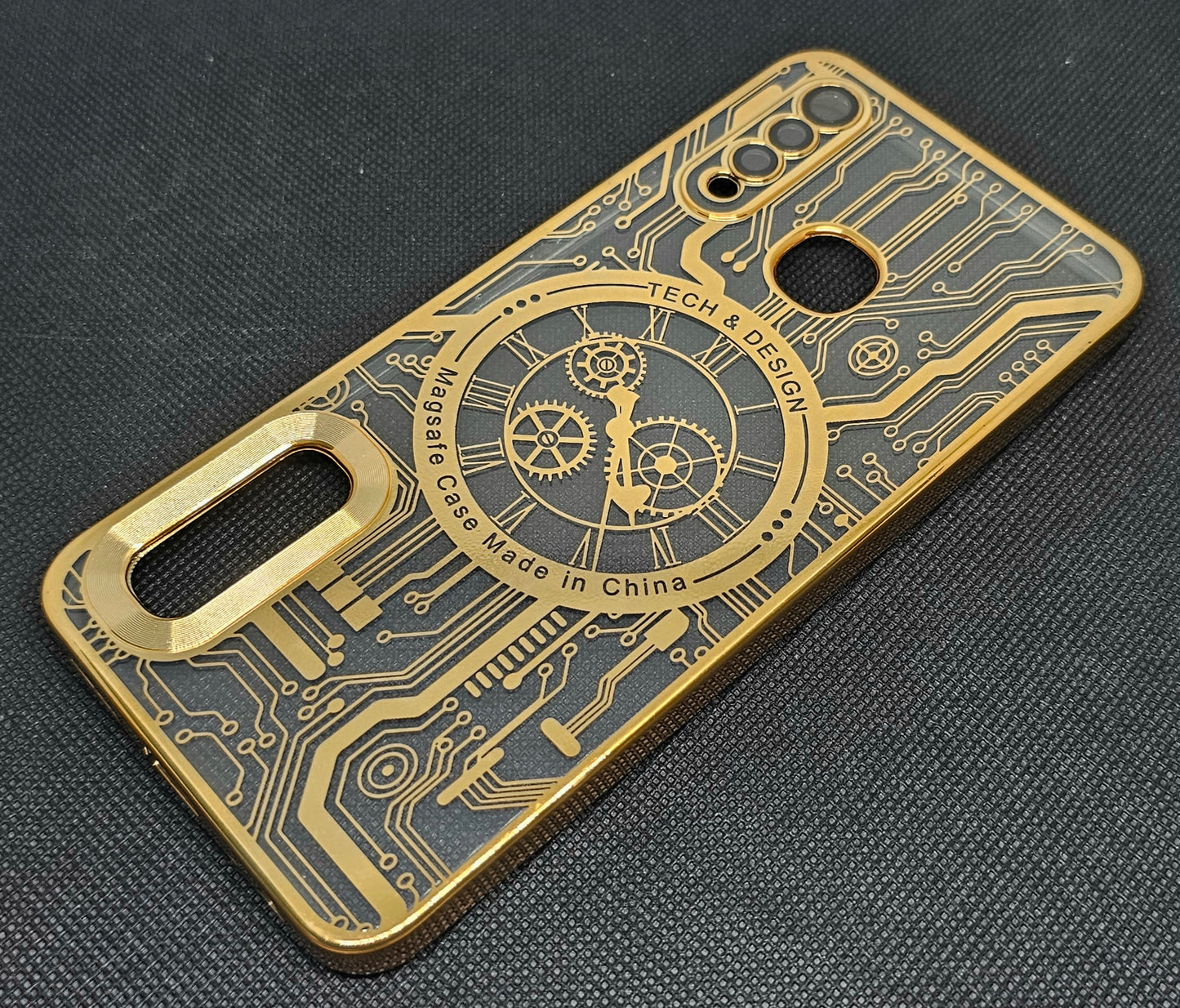Vivo Y19 Mobile CD Watch Machine Design Back Cover