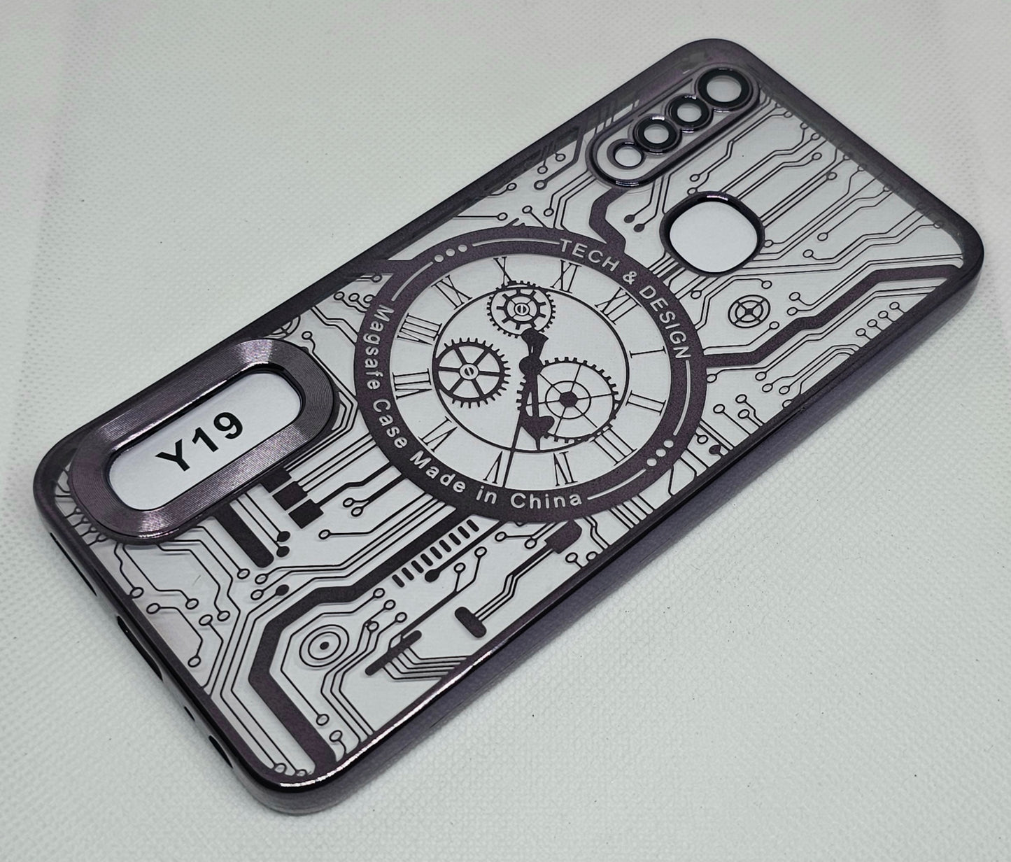 Vivo Y19 Mobile CD Watch Machine Design Back Cover