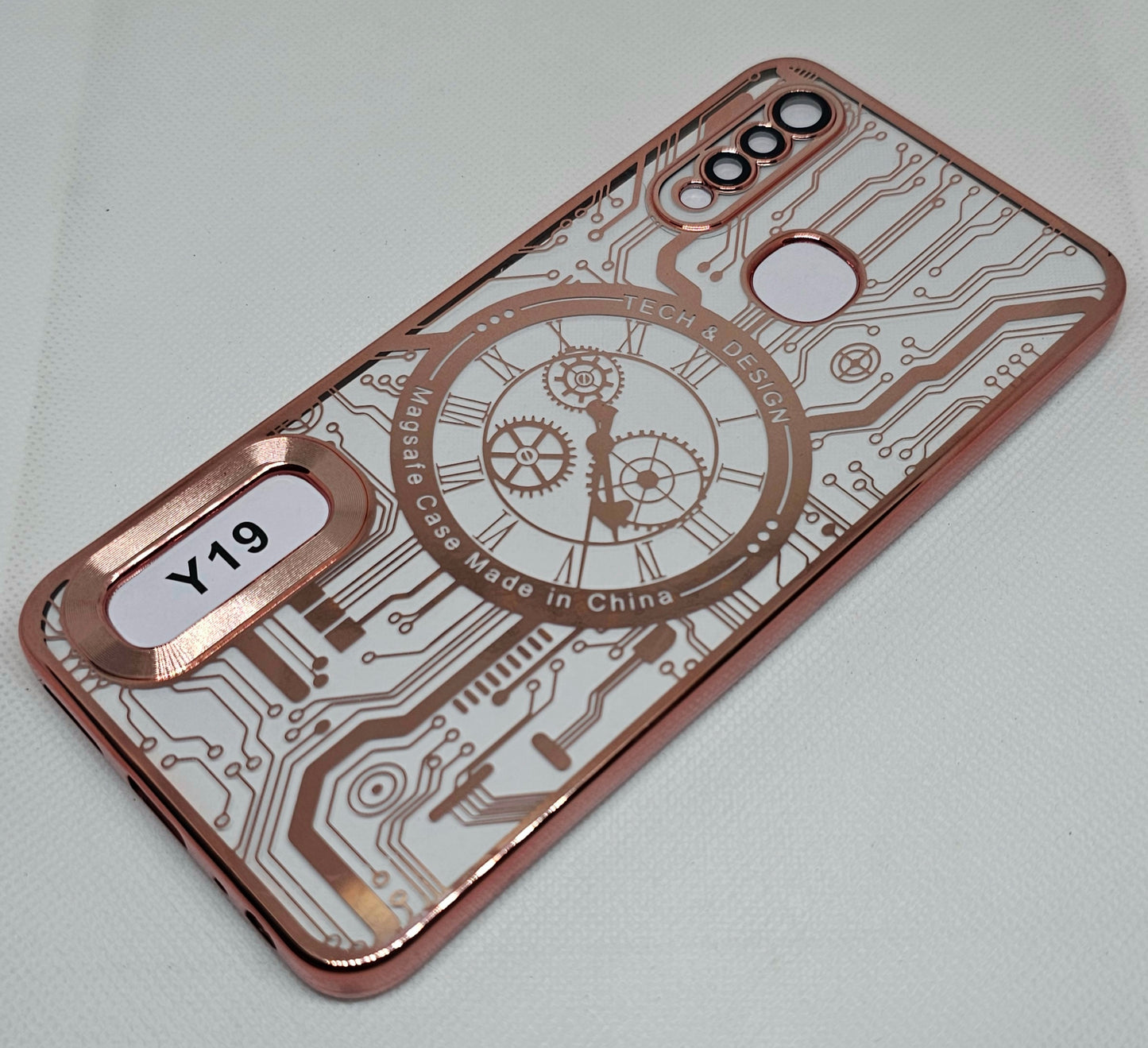 Vivo Y19 Mobile CD Watch Machine Design Back Cover