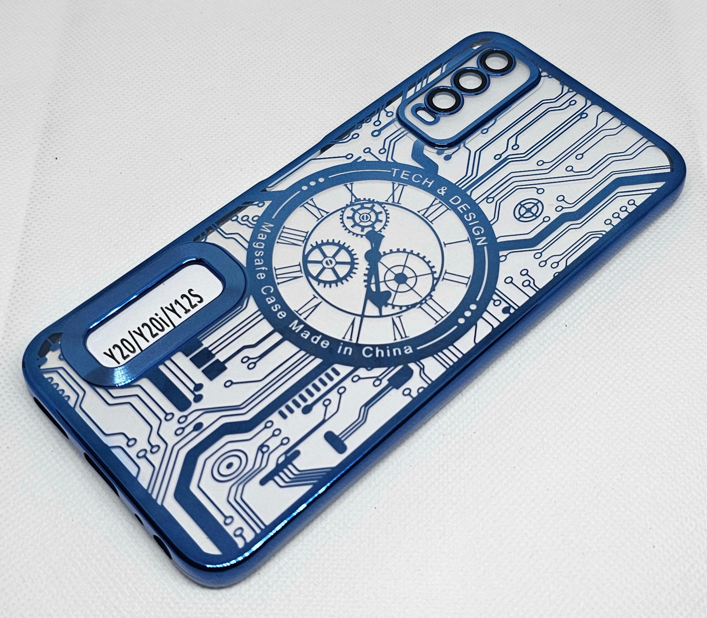 Vivo Y20/Y20 i Mobile CD Watch Machine Design Back Cover