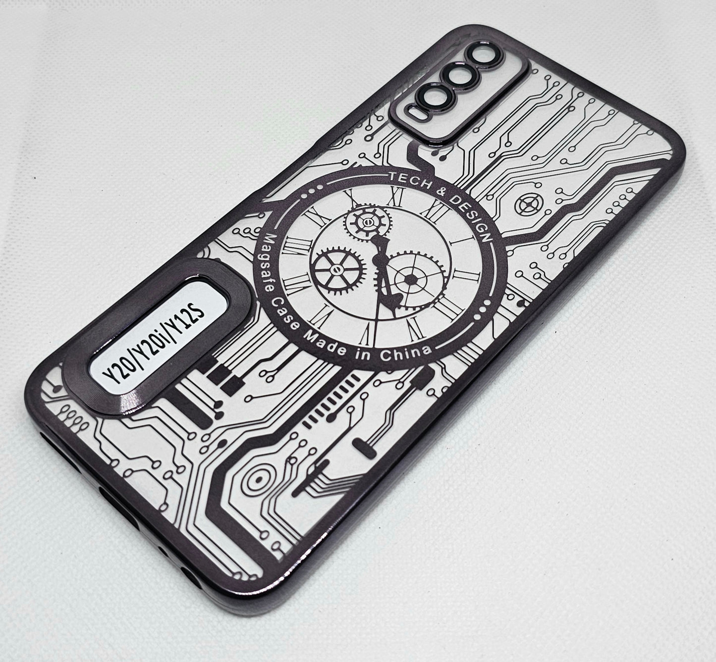 Vivo Y20/Y20 i Mobile CD Watch Machine Design Back Cover