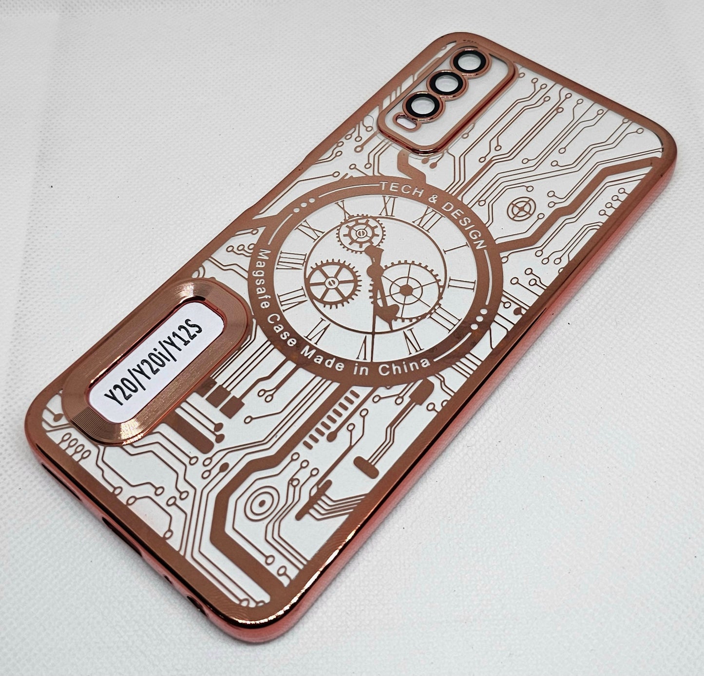 Vivo Y20/Y20 i Mobile CD Watch Machine Design Back Cover