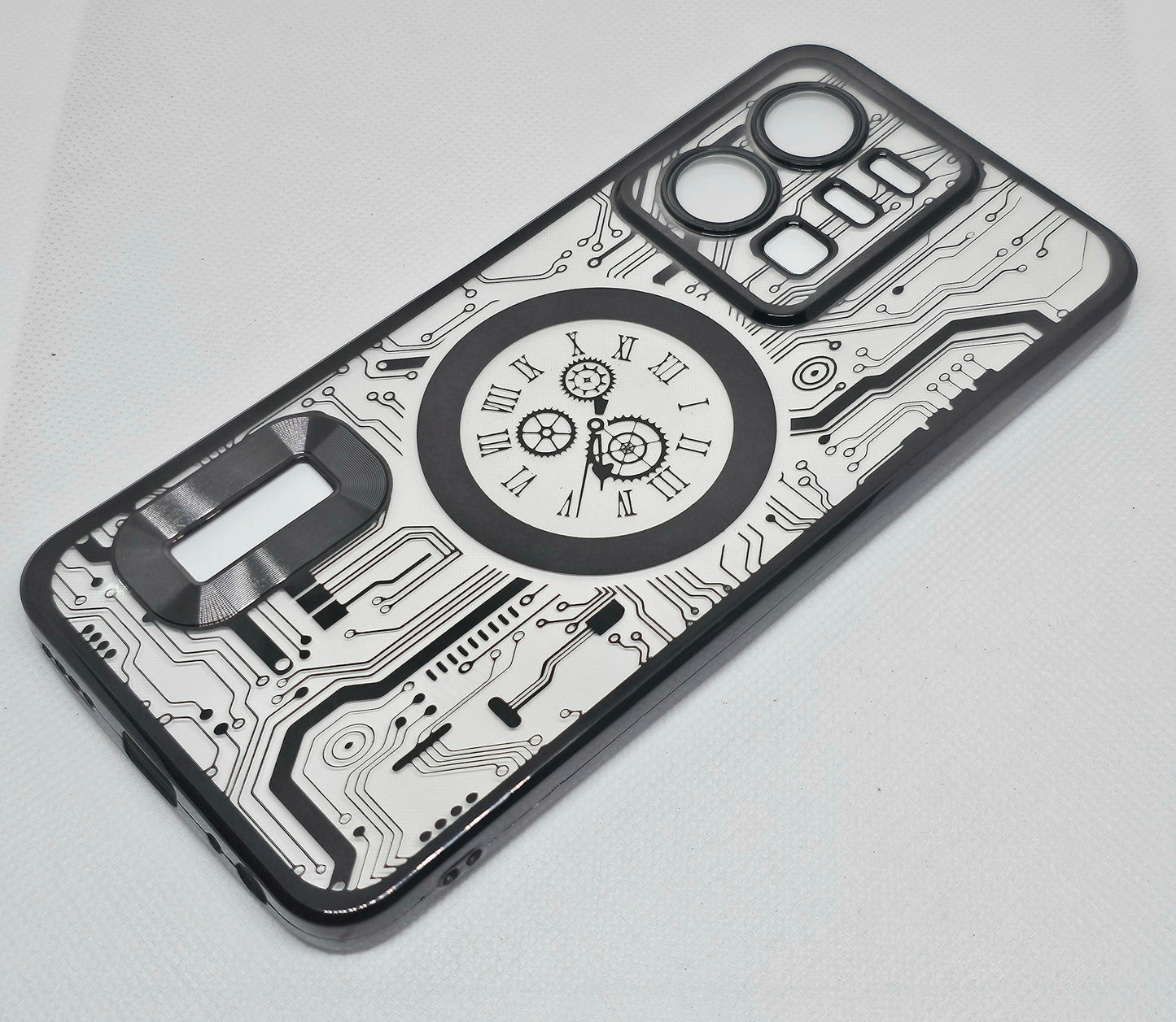Vivo Y22 / Y35 (4G) Mobile Back Cover CD Watch Machine Design