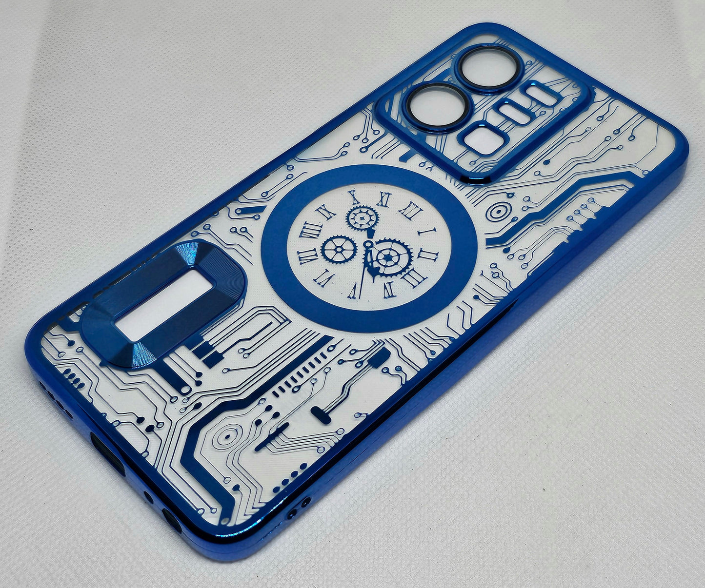 Vivo Y22 / Y35 (4G) Mobile Back Cover CD Watch Machine Design