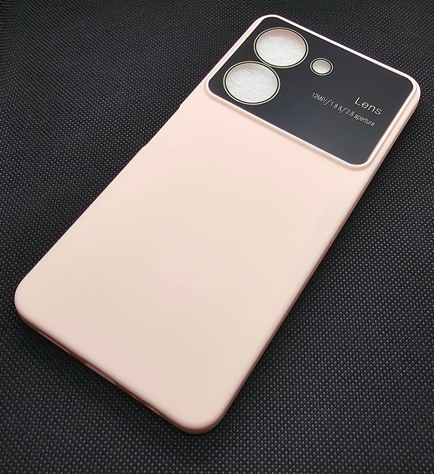 Vivo Y36(4G) Mobile Silicone Back Cover with Protective Lens