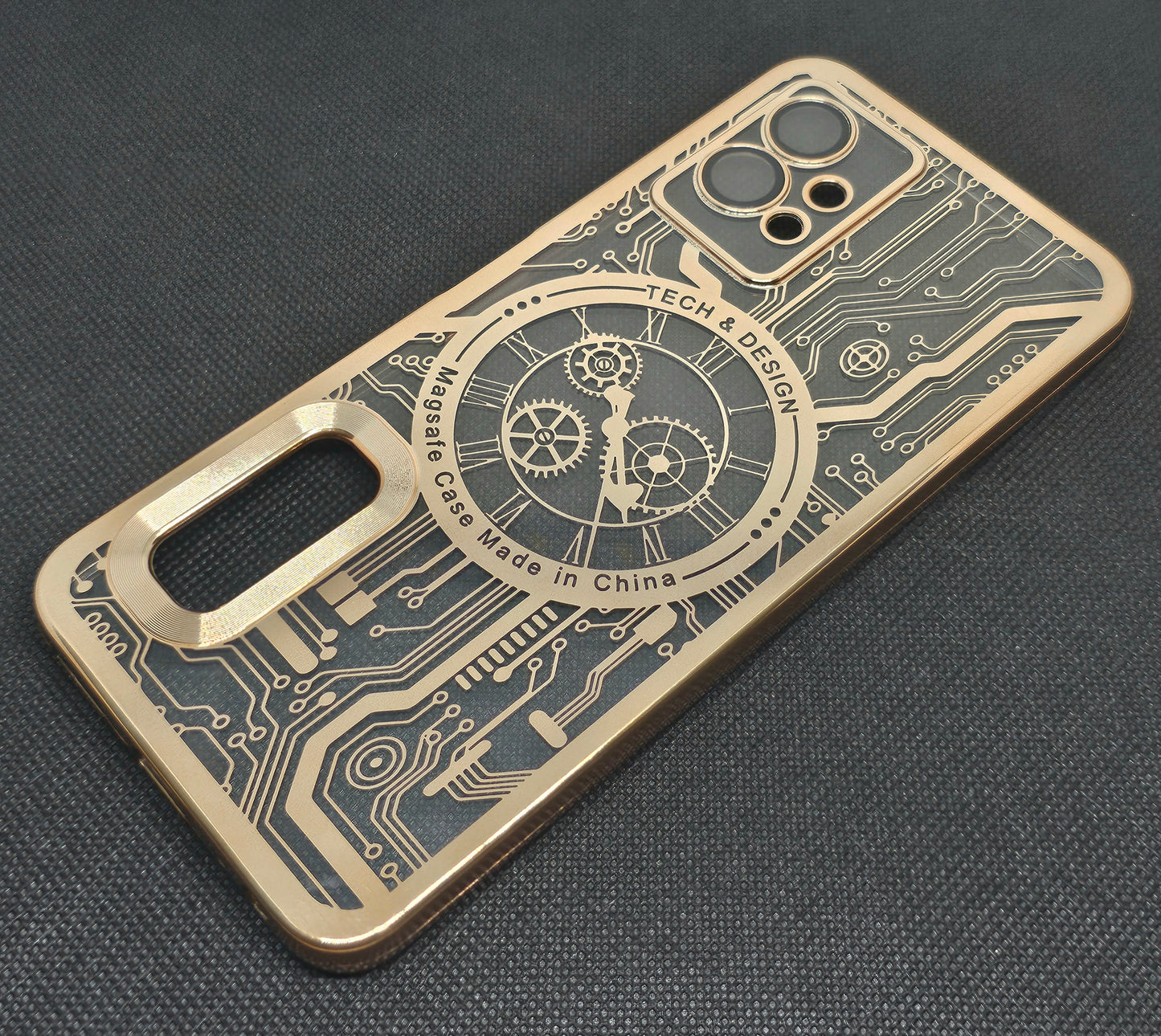 CD Watch Machine Design Vivo Y75(5G) / T1 (5G) Mobile Back Cover