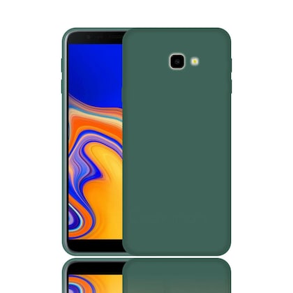 Samsung J4+ Silicone + Cloth Back Cover