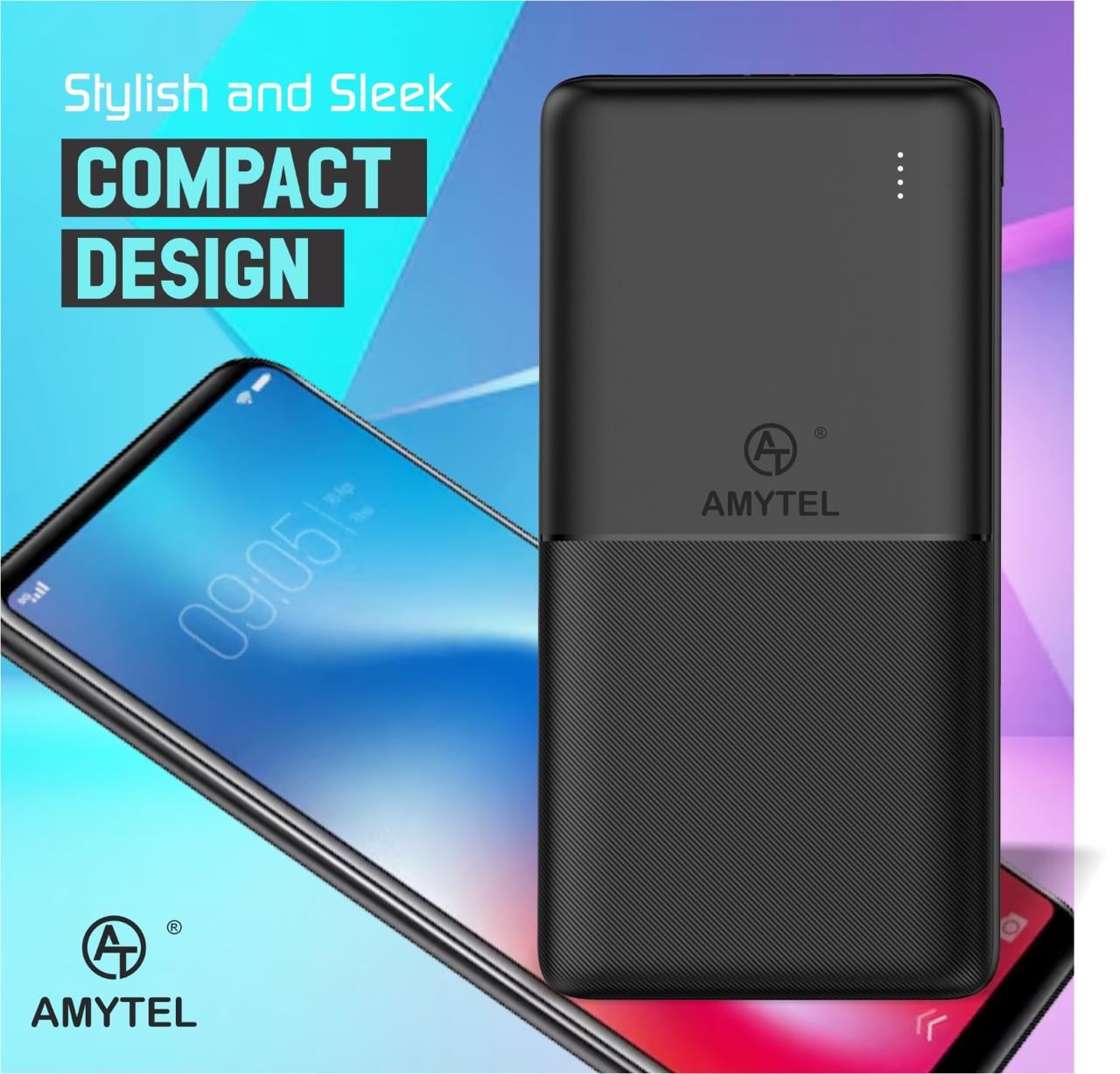 Amytel Fast Charging Power Bank with 18watt Capacity 8000mah (6 Month Warranty)