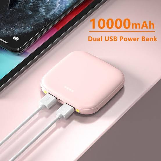 Amytel Mini Power Bank with 10,000 Mah Capacity 15 Watt Fast Charging ( With 6 Months Warranty)