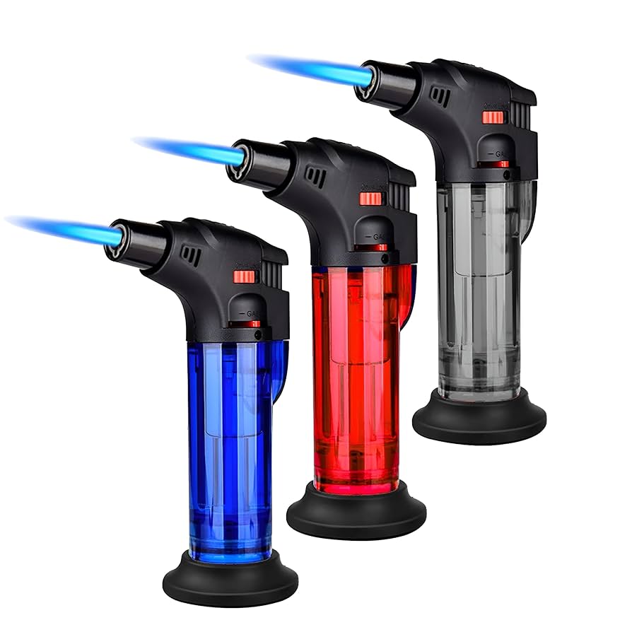 Jet Flame Gas Lighter windproof for Blowing Fire Crackers