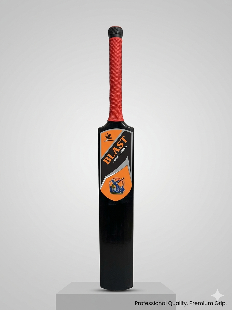 Turf bat cricket for adults plastic Tennis bat for Men's Heavy plastic bat with Grip for Gully, Tournament match.