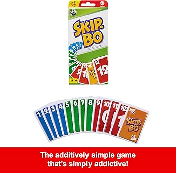 Skip Bo Playing Card Game