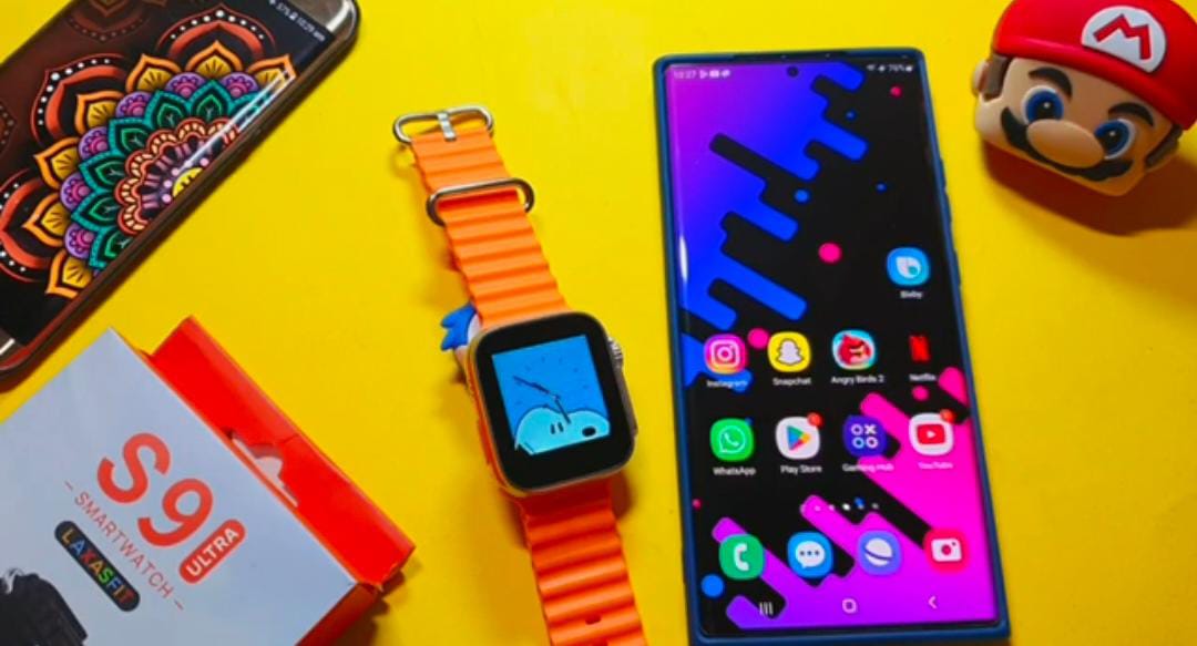 Smart watch S9 series with smart features .