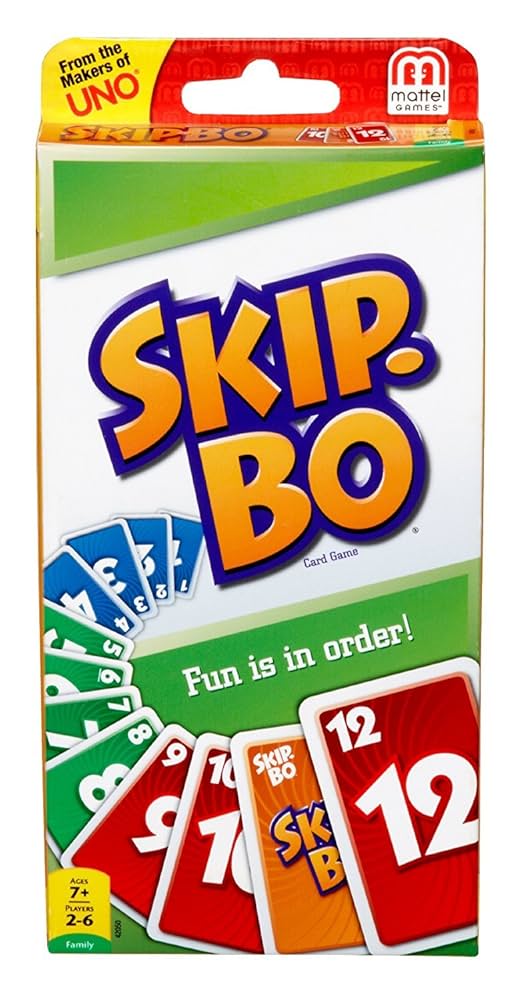 Skip Bo Playing Card Game