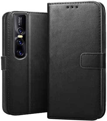 Vivo V15 Leather Flip Cover