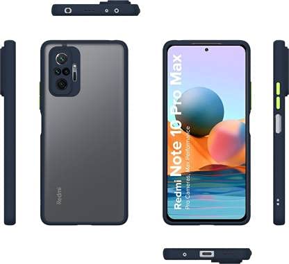Mi Redmi Note 10 Pro Back Cover (Smoky)