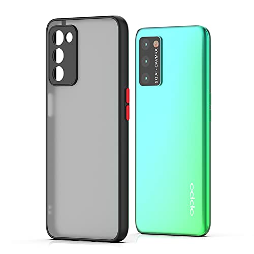 Oppo A55 (5G) mobile Back Cover (Smoky)