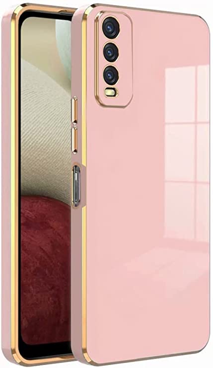 Vivo Y20 6D Chrome Back Cover soft