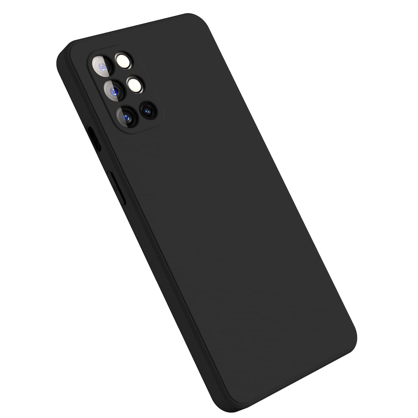 One Plus 8T Back Cover (Silicone + Inner Side Cloth) soft