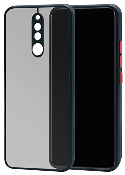 Mi 8 mobile Back Cover (Smoky)