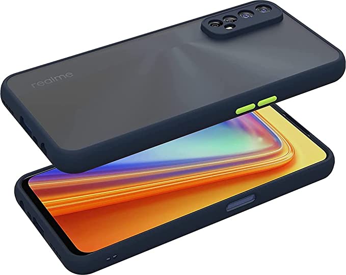 Realme 7 Mobile Back Cover (Smoky)
