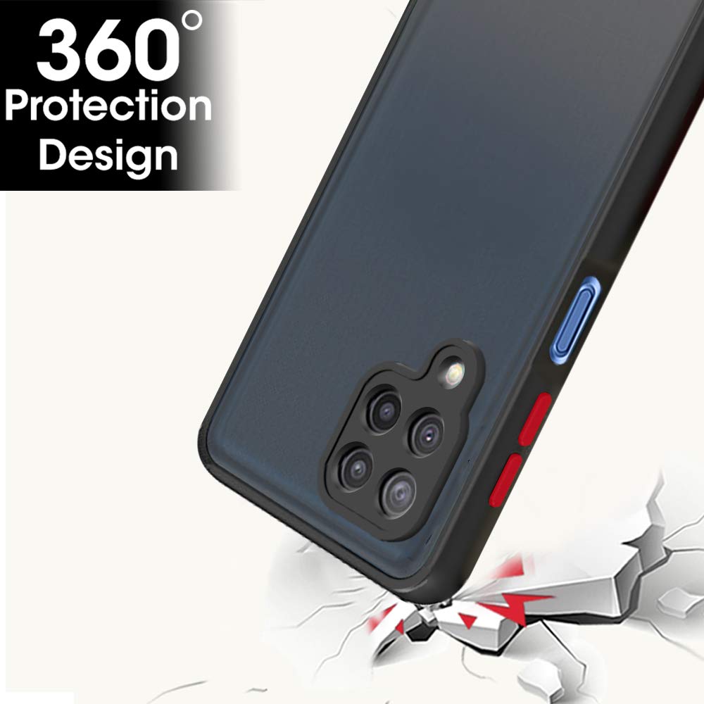 Samsung Galaxy F62 -Samsung M62 mobile Back Cover (Smoky)