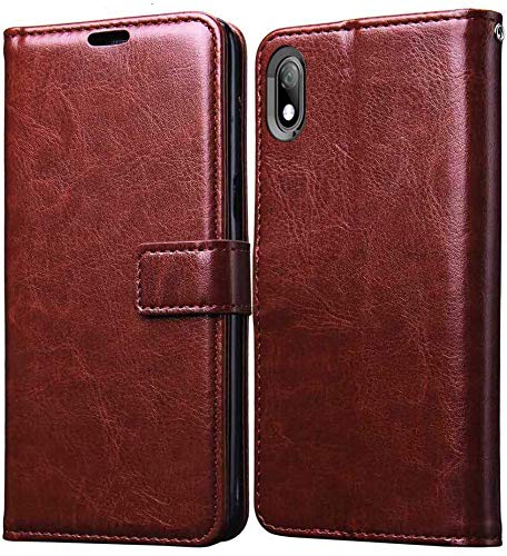 Mi Redmi 7A Leather Flip Cover