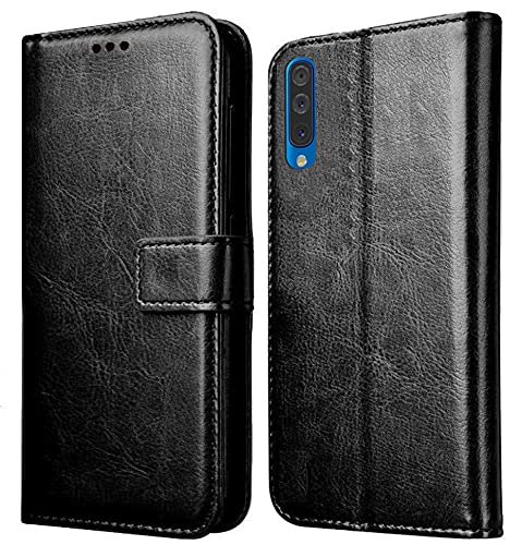Samsung Galaxy A50/50s Leather Flip Cover