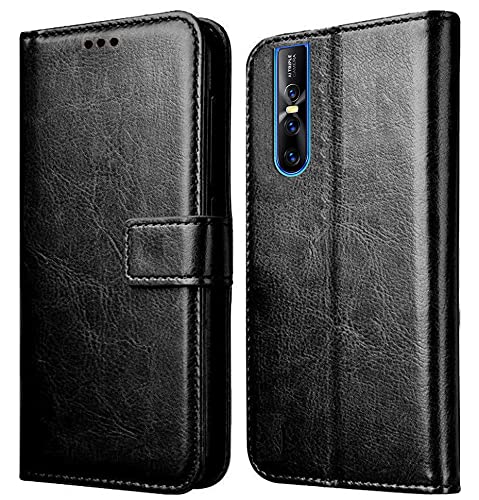 Vivo V15 Pro Leather Flip Cover