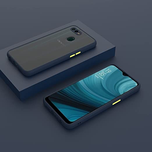 Oppo A5/Realme 2 mobile Back Cover (Smoky)