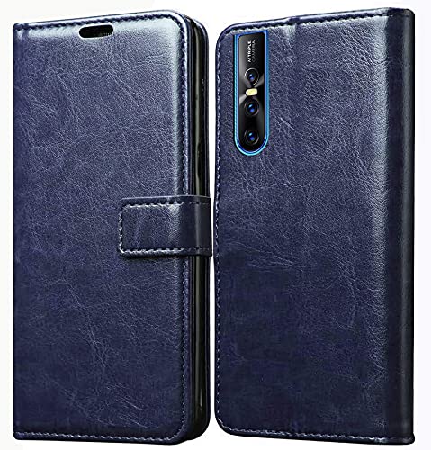 Vivo V15 Pro Leather Flip Cover