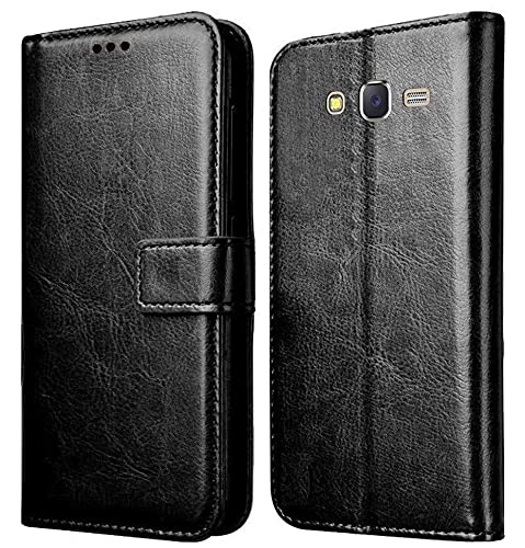 Samsung Galaxy J7 Nxt Leather Flip Cover