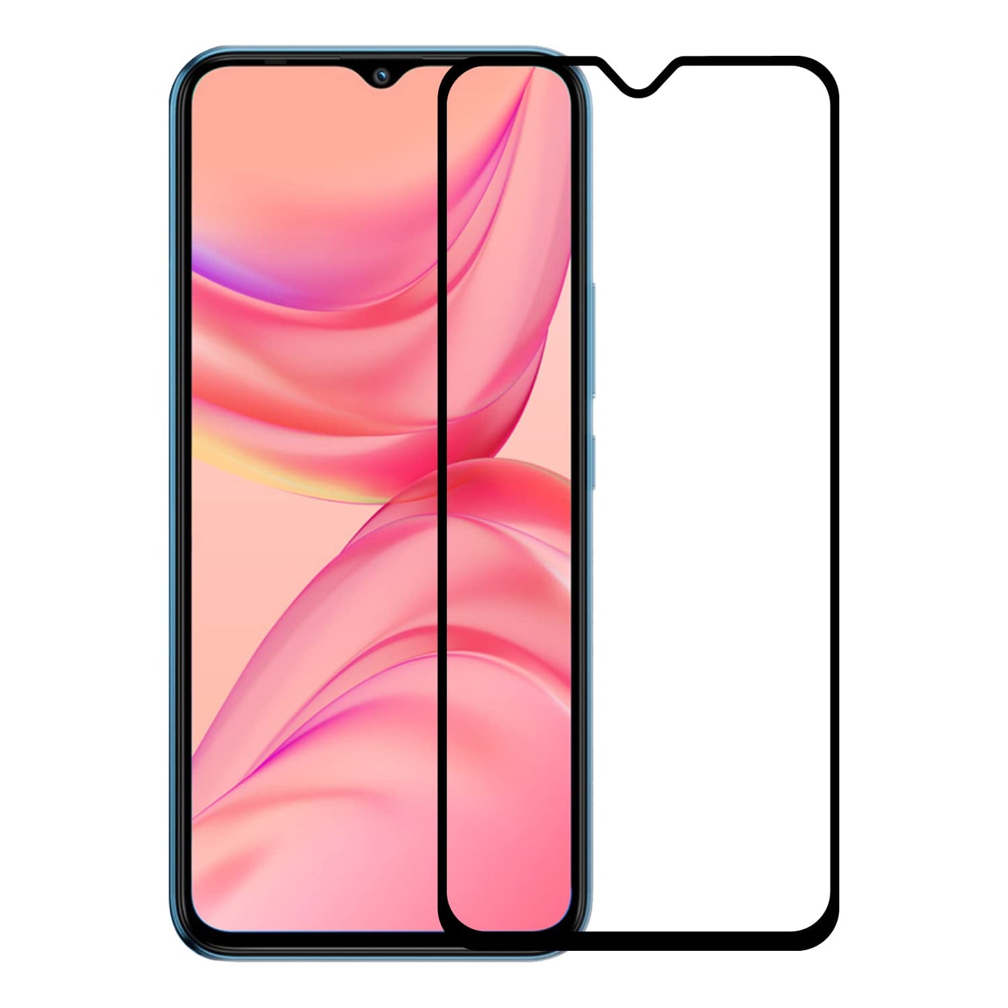 Oppo F9-F9 pro/A5s/A7/Realme 2 pro/Realme U1 11D Tempered Glass with 9H hardness scratch proof
