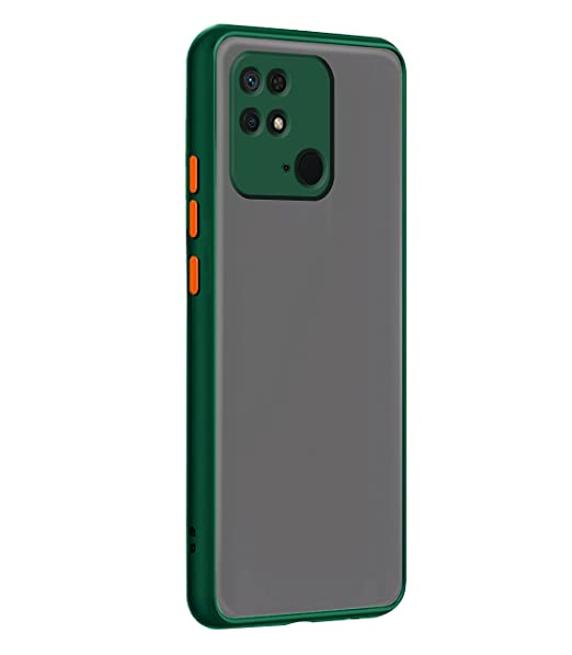 Mi 10C Mobile Back Cover (Smoky) tpu side