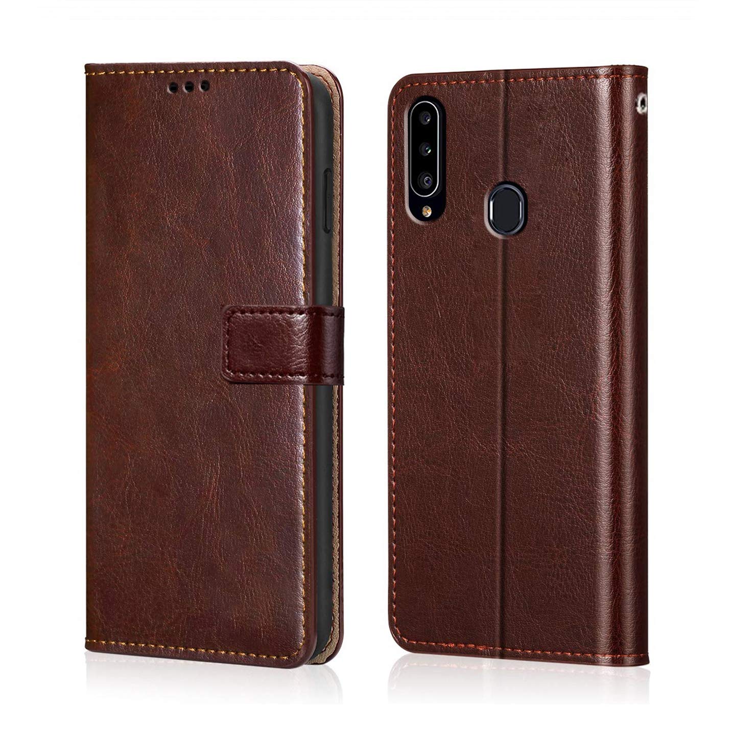 Samsung Galaxy A20S Cover Leather Flip