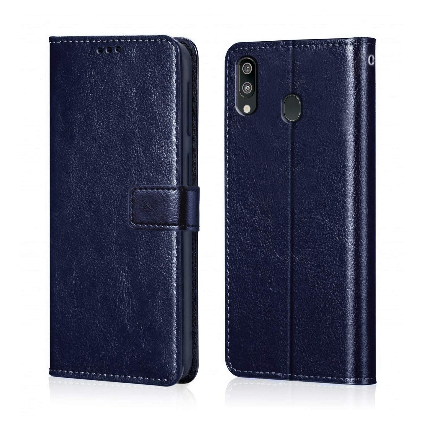 Samsung Galaxy M20 mobile Leather Flip Cover