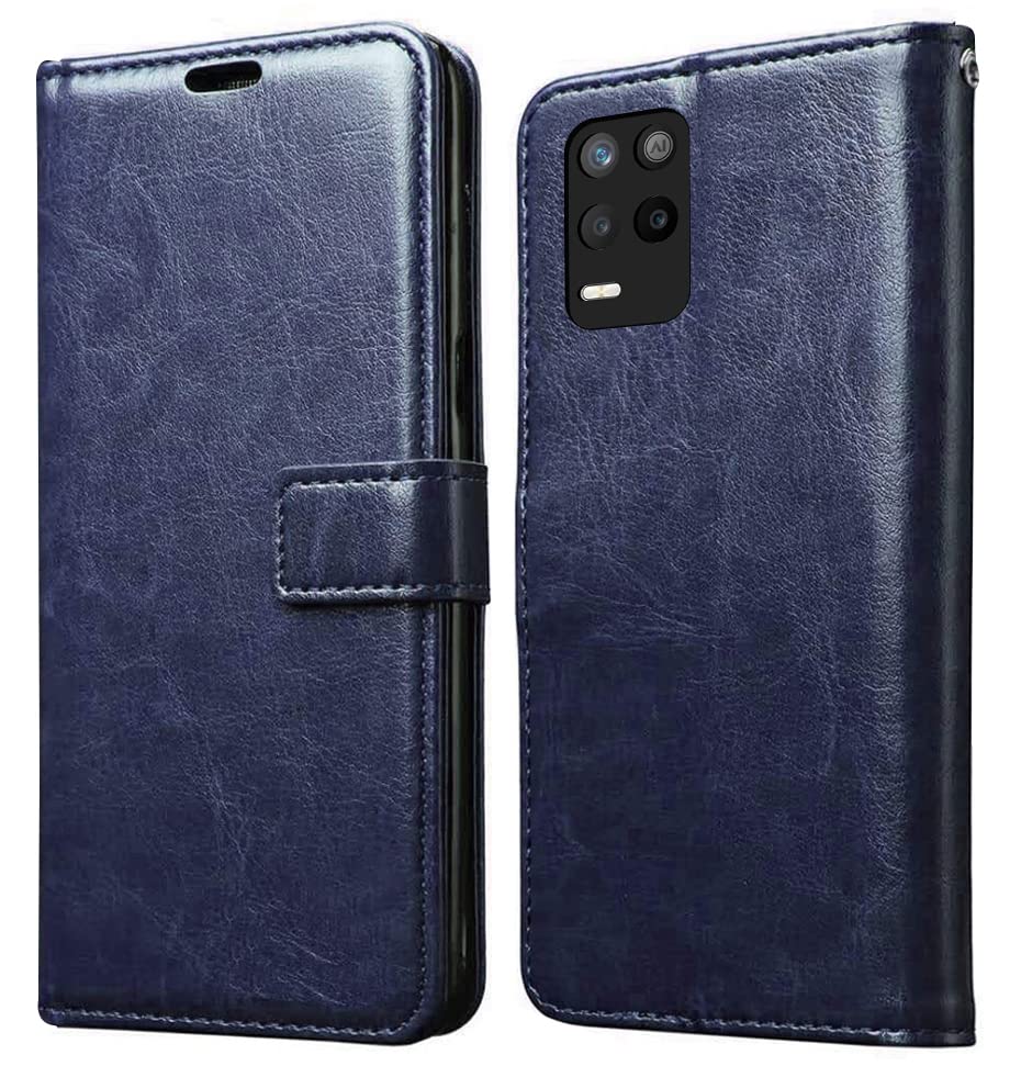 Realme 9 5G Leather Flip Cover