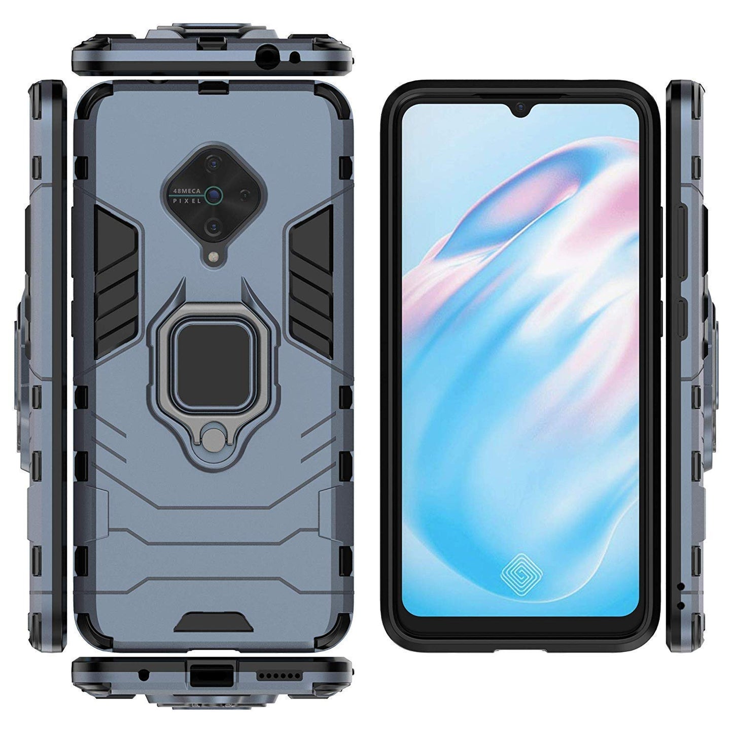 Vivo S1 pro Polycarbonate Ring Cover