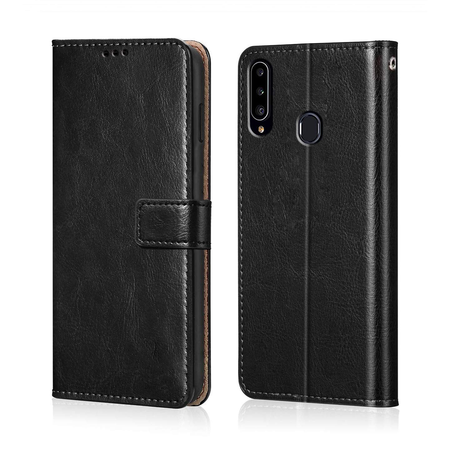 Samsung Galaxy A20S Cover Leather Flip