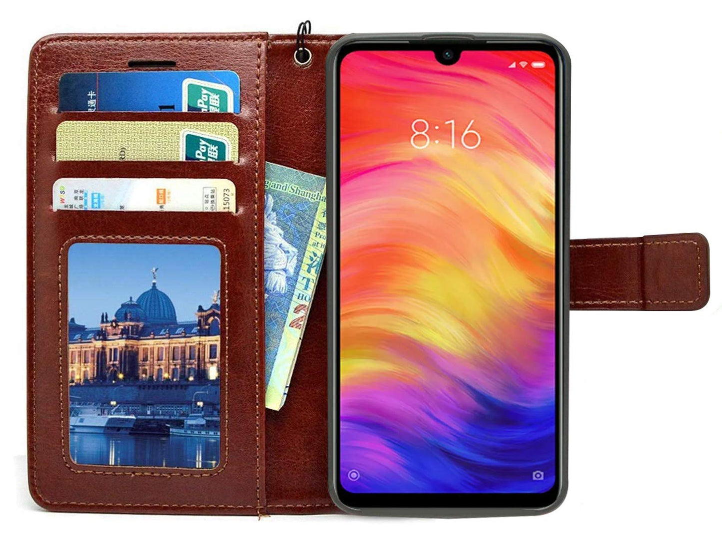 Mi Redmi Note 7 / Note 7 Pro Cover Leather Flip