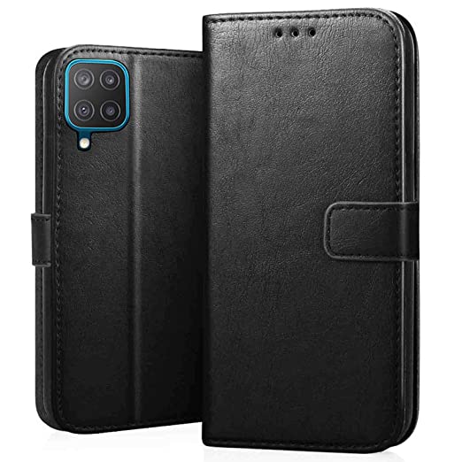 Samsung Galaxy M12/A12/F12 Cover Leather Flip