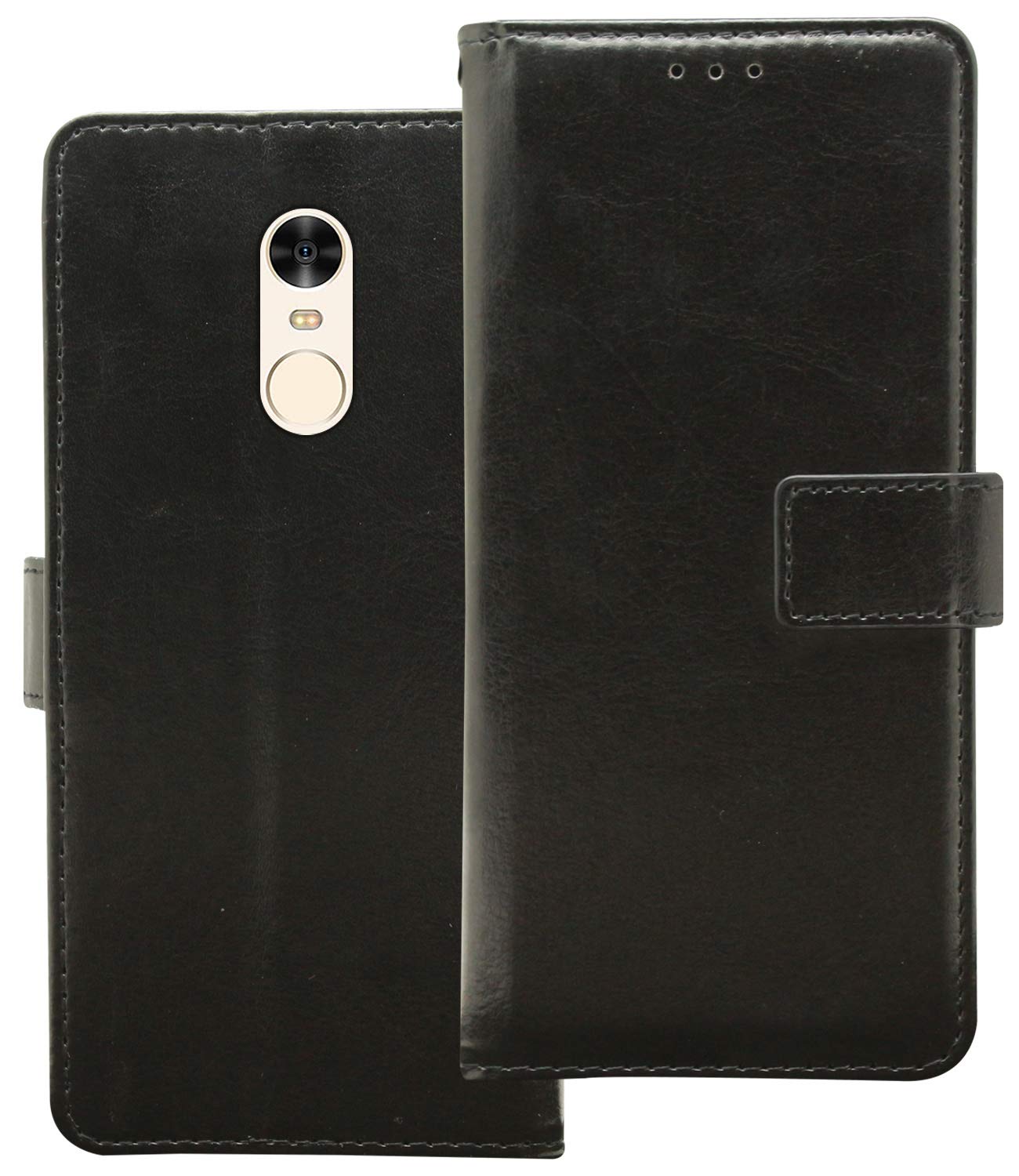 Xiaomi Mi Redmi Note 4 flip case cover Leather Inner TPU Foldable Stand Wallet Card Slots Vintage